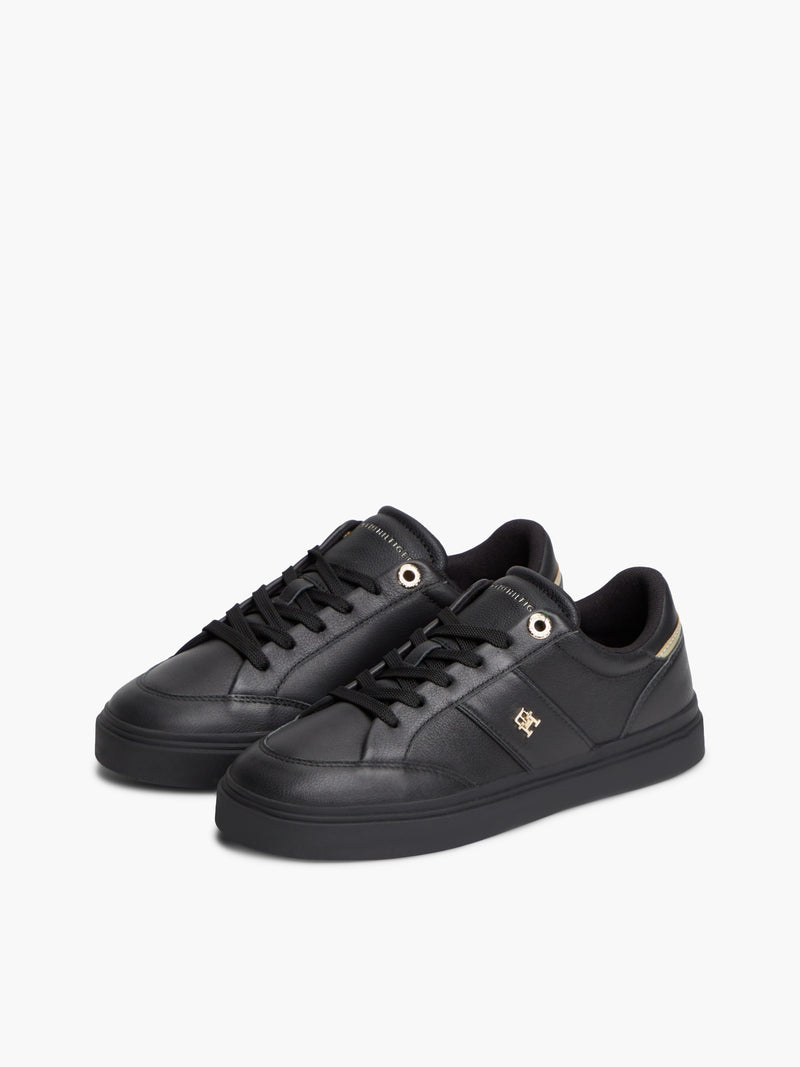 Women Metallic Harware Cupsole Sneaker