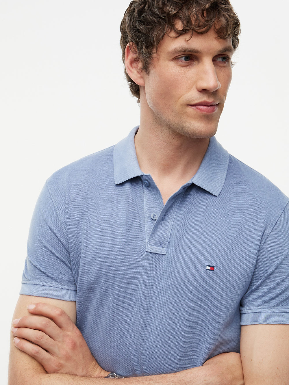 Regular Fit Solid Pique Polo