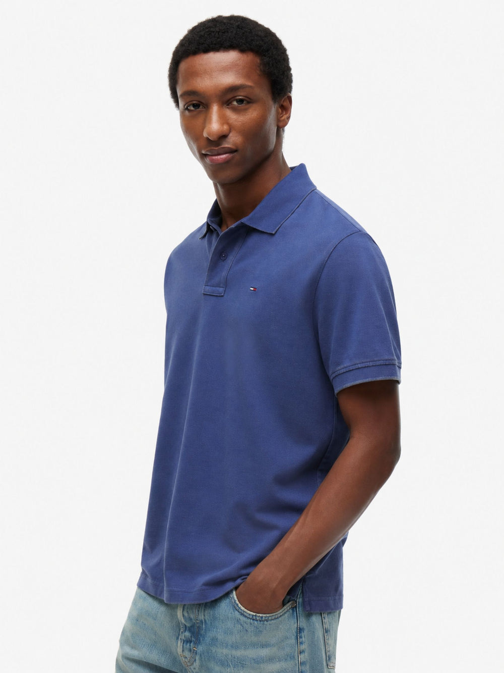 Regular Fit Washed Polo