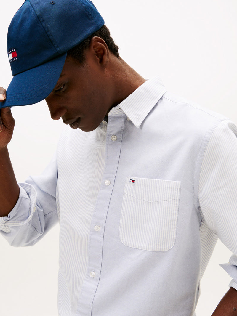 Relaxed Fit Stripe Oxford Shirt