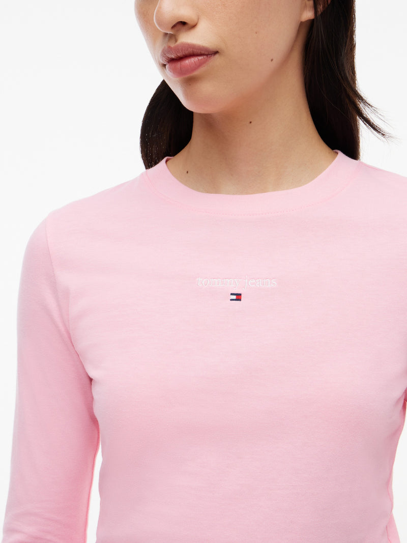 Solid Slim Fit Full Sleeve Cotton Jersey T-Shirt