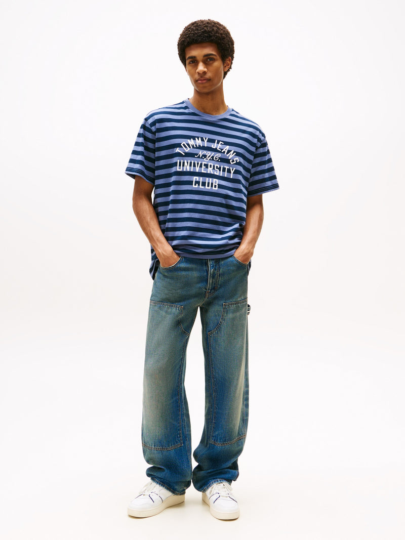Relaxed Fit Stripe T-Shirt