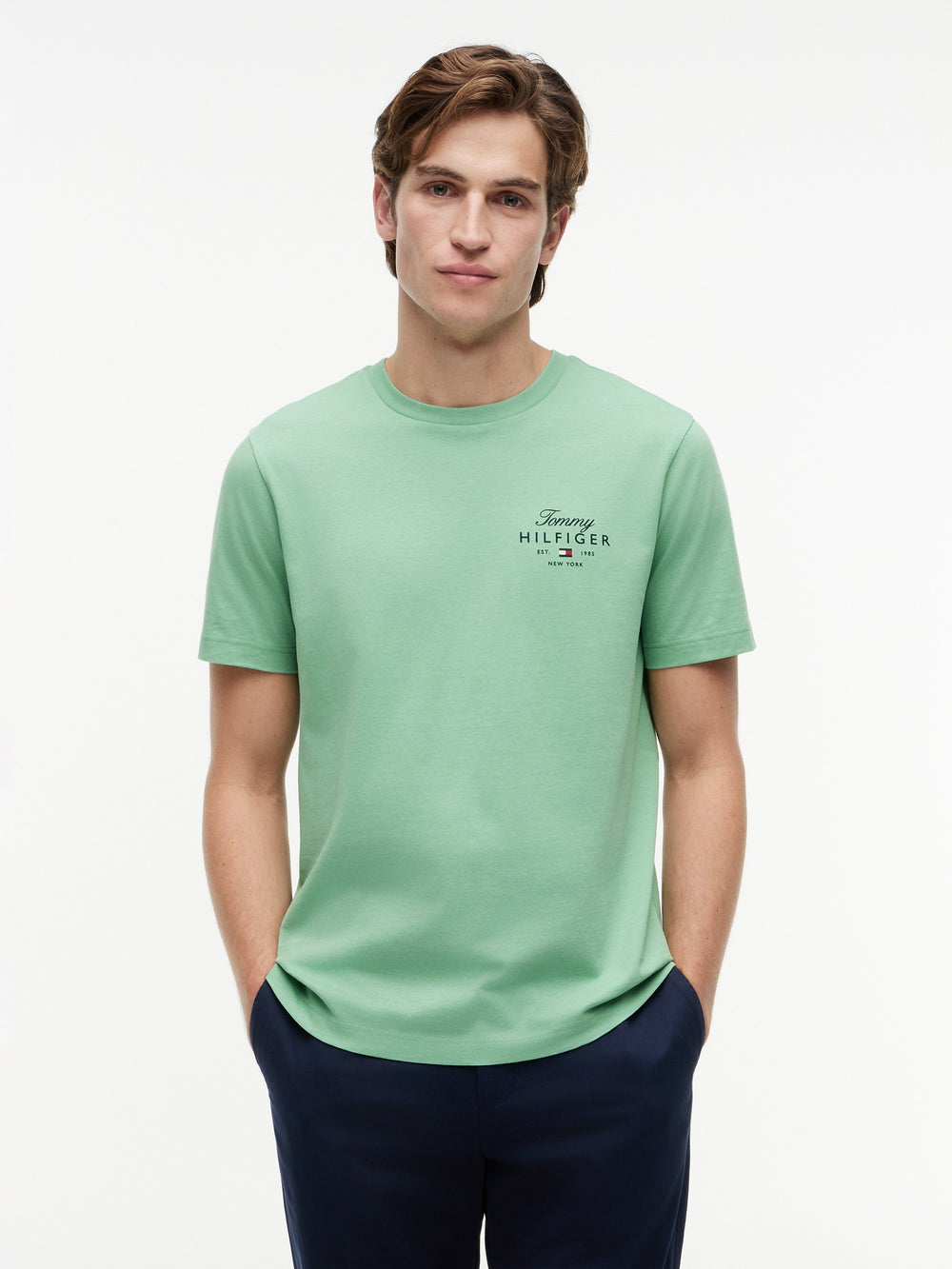 Regular Fit Graphic Logo Tshirt