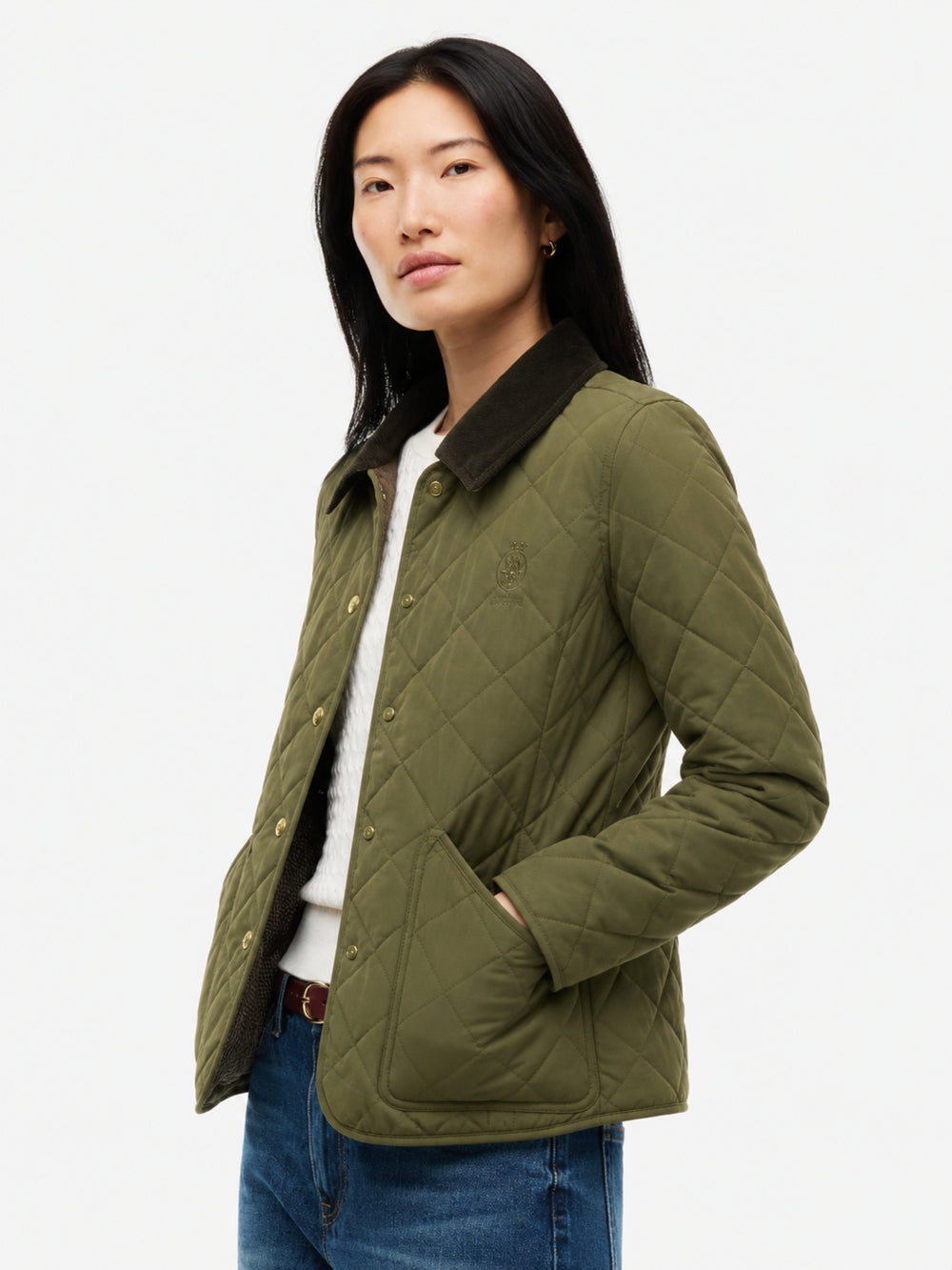 Slim Fit Quilted Jacket