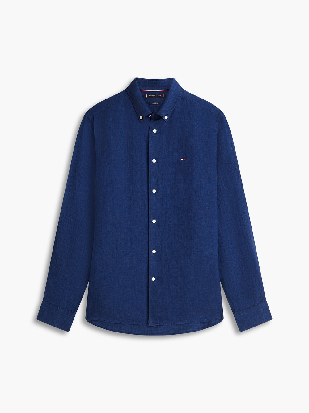 Regular Fit Solid Linen Shirt
