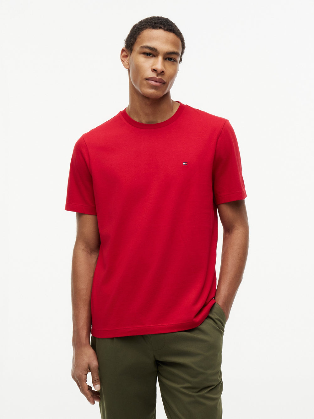 Regular Fit Solid Tshirt