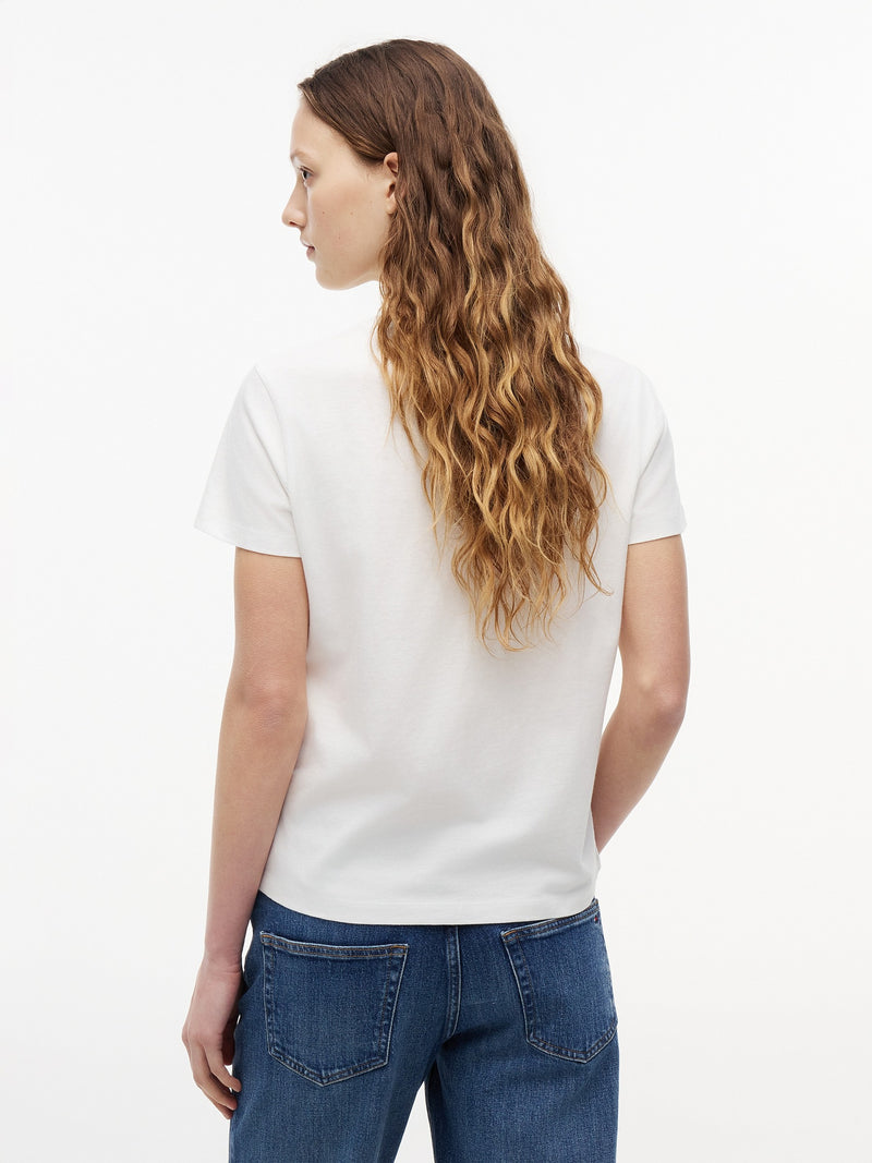 Solid Regular Fit Half Sleeve Cotton Jersey T-Shirt