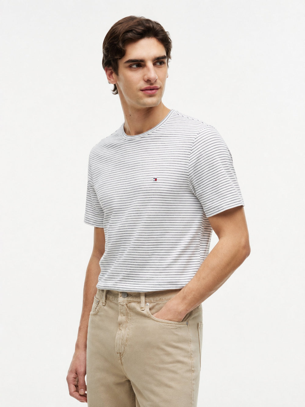 Regular Fit Striped Tshirt
