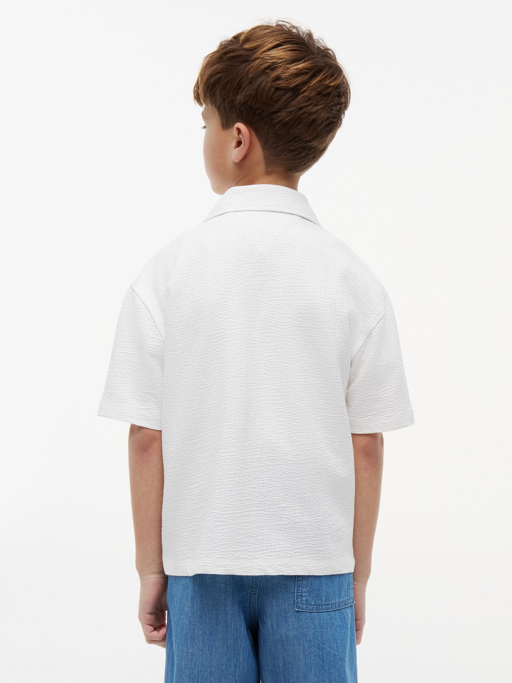 Kids Seersucker Shirt
