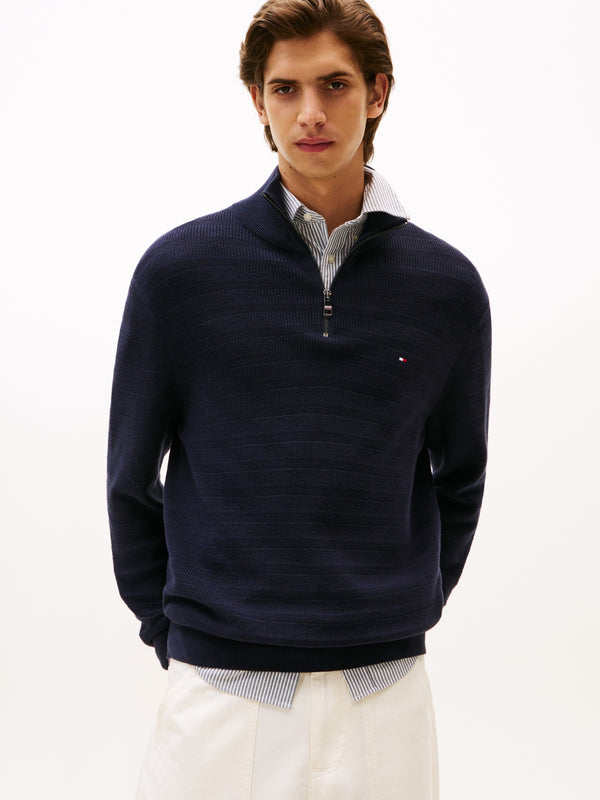 Regular Fit 1/4 Zip Sweater