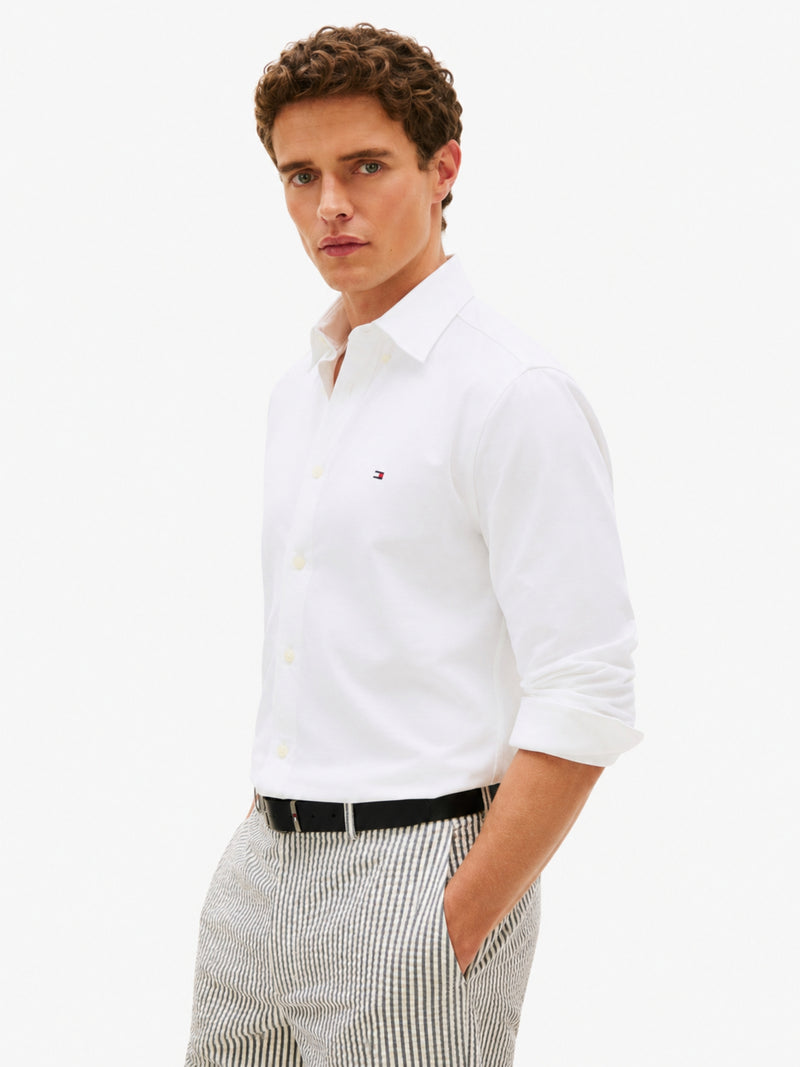 Regular Fit Solid Oxford Shirt