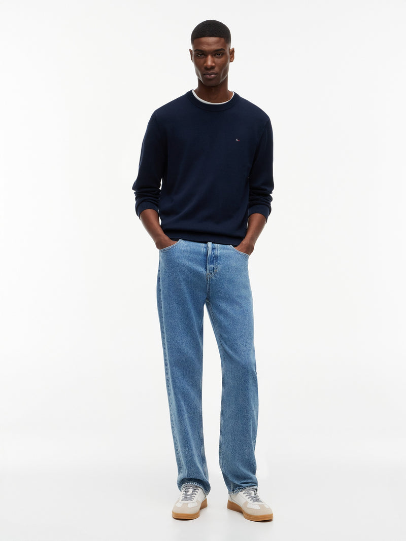 Slim Fit Light Loose Knit Pullover