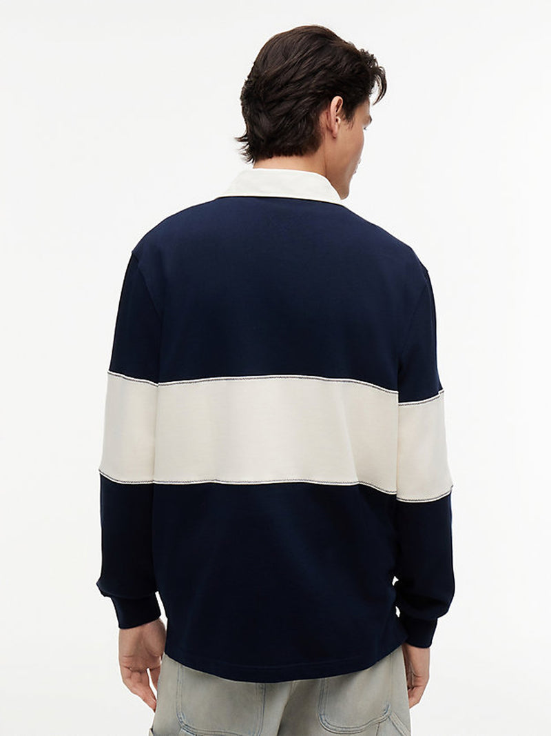 Relaxed Fit Rugby Polo