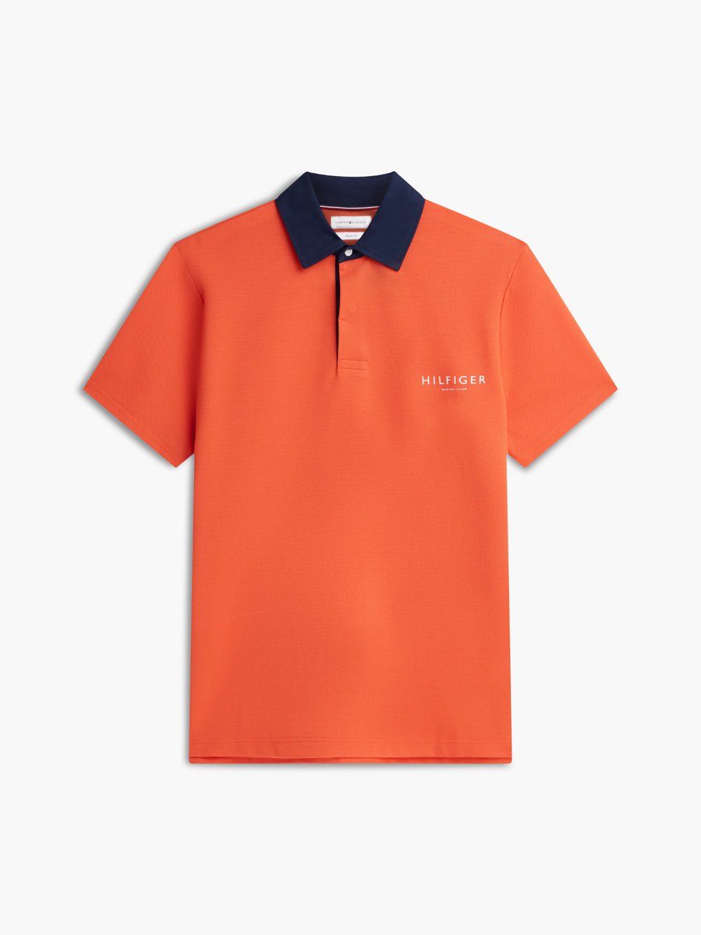 Contrast Collar Rugby Polo