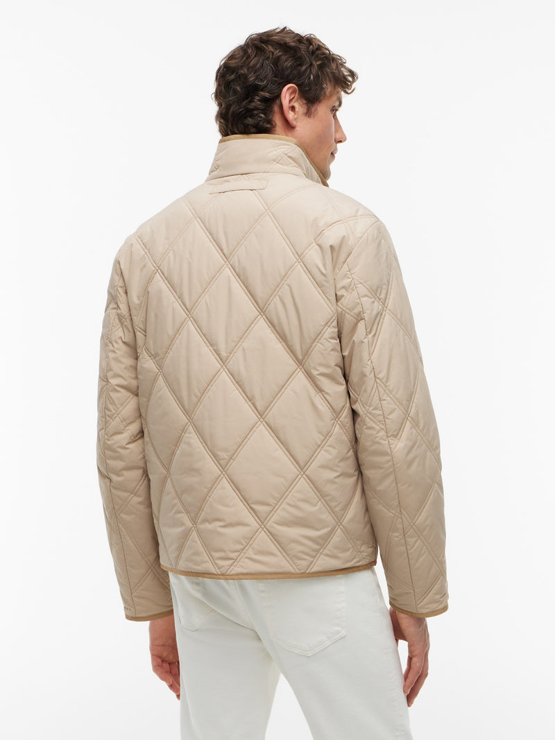 Regular Fit Quilted or Padded Jacket