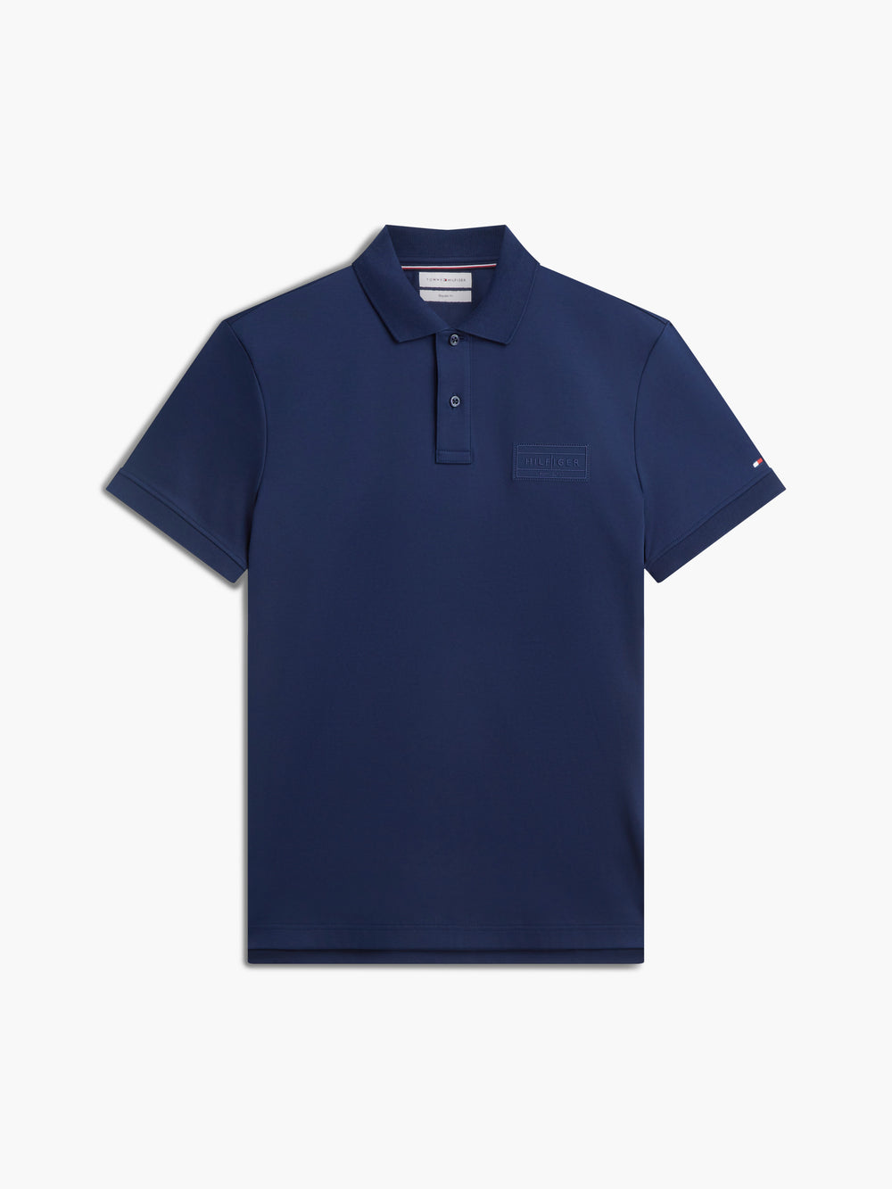 Regular Fit Tonal Graphic Interlock Polo