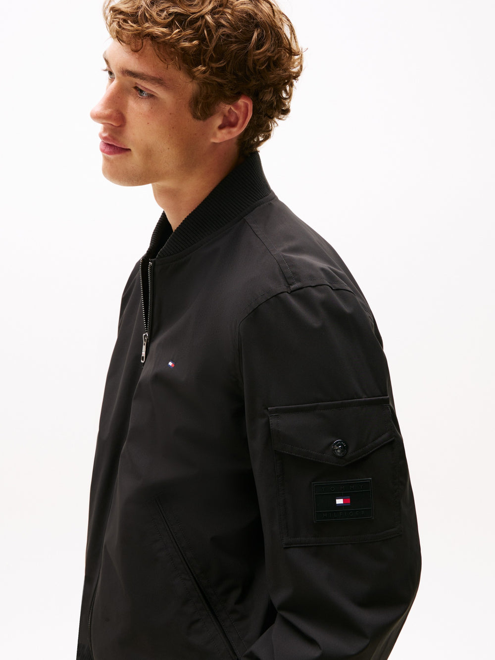 Relaxed Fit Bomber Jacket