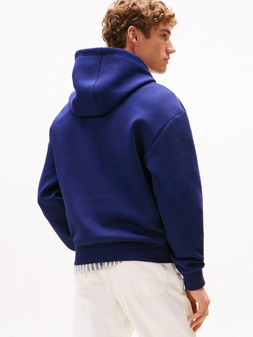 Relaxed Fit Interlock Hoodie