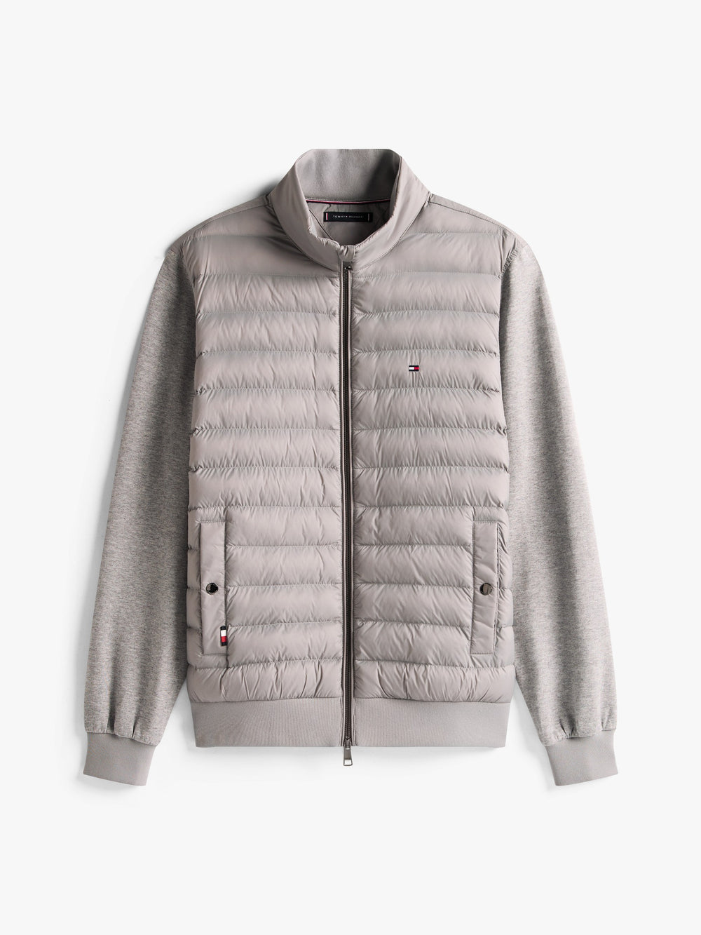 Regular Fit Mid Weight Mix Media Jacket