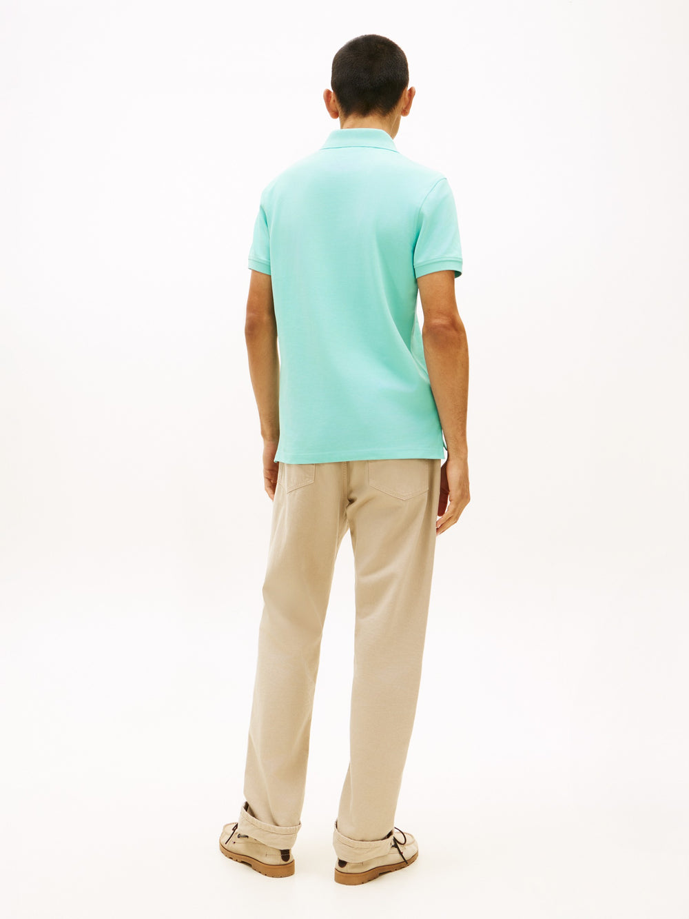 Slim Fit Solid Pique Polo