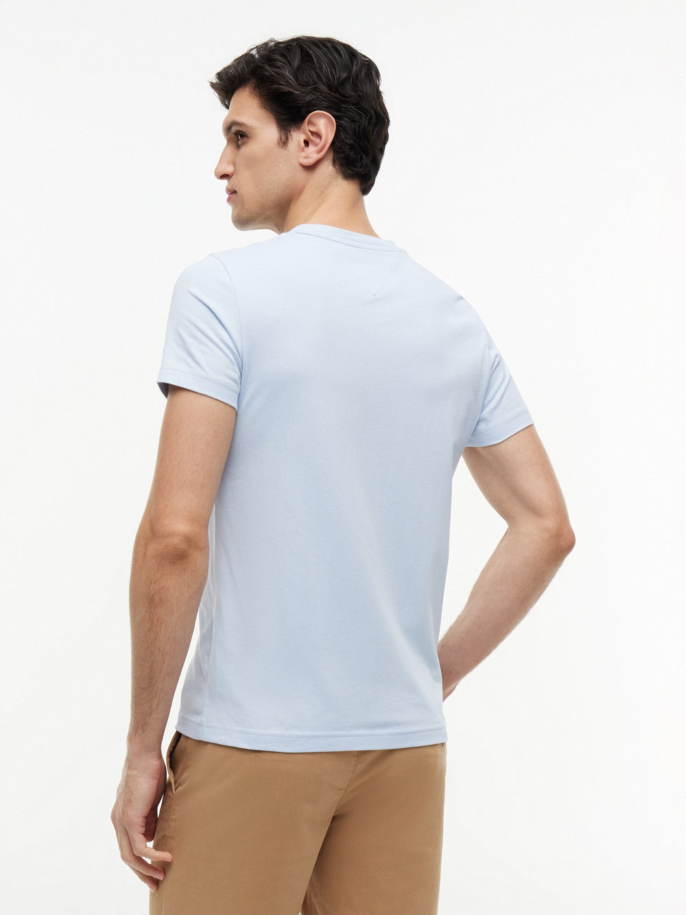 Slim Fit Chest Logo Jersey Tshirt
