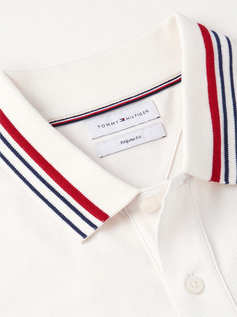Regular Fit Pique Polo With Tipping