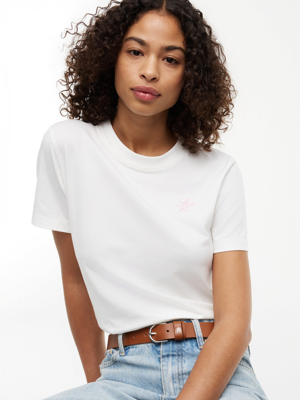 Solid Regular Fit Half Sleeve Cotton Jersey T-Shirt