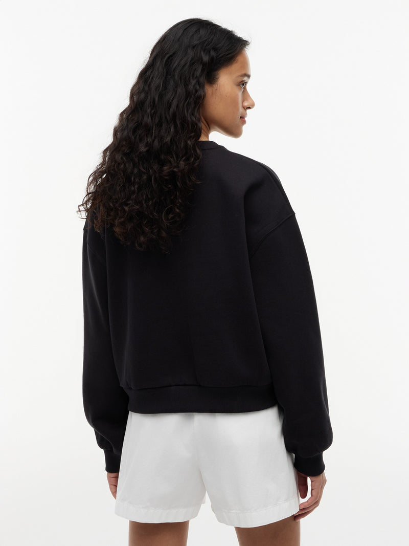 Relaxed Fit Fleece Pullover