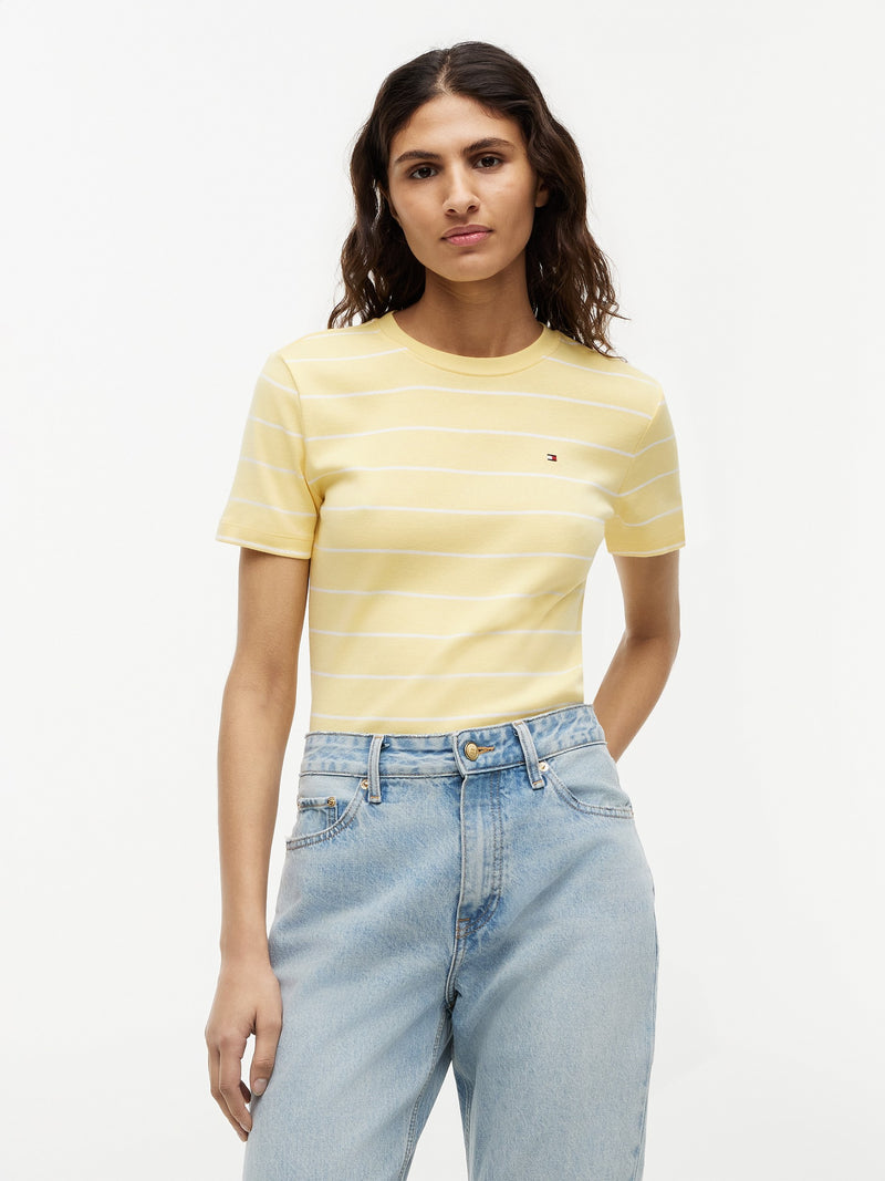 Stripe Slim Fit Half Sleeve Cody T-Shirt