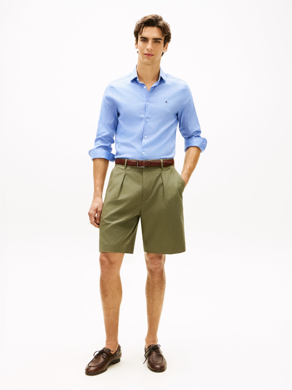 Slim Fit Texture Dobby Shirt