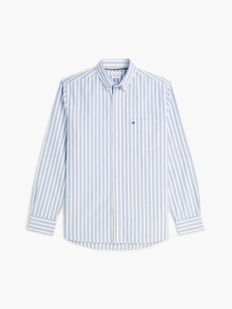 Regular Fit Stripe Oxford Shirt