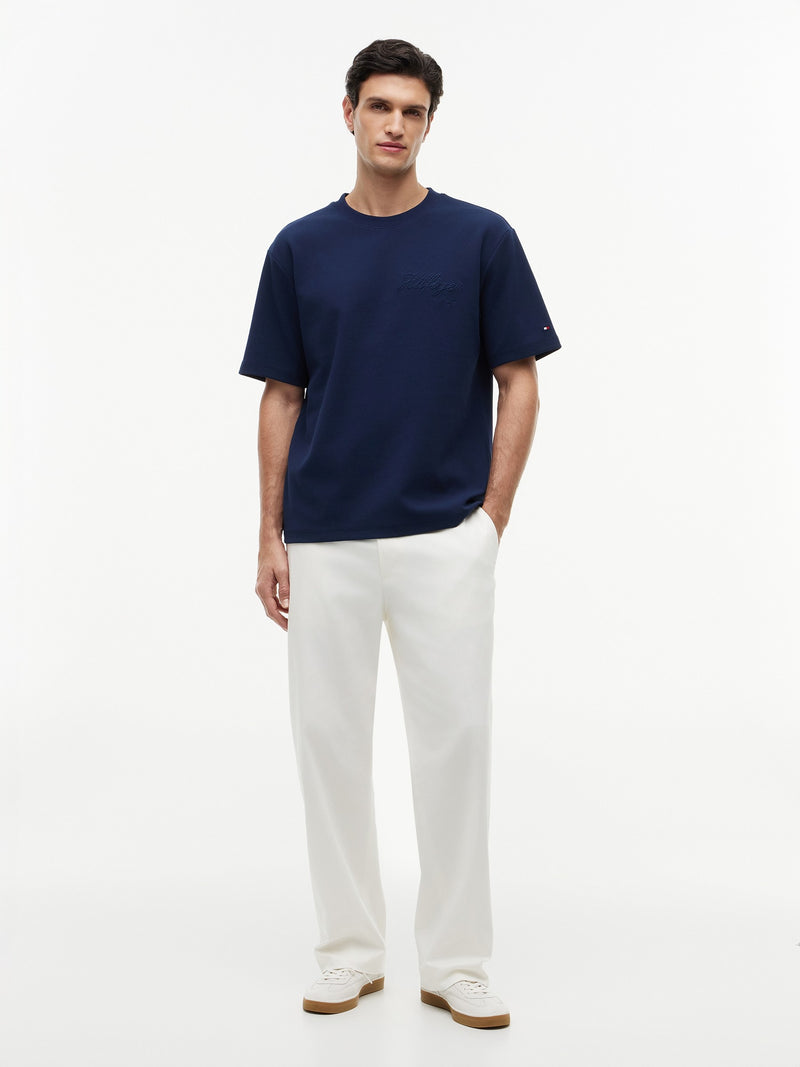 Relaxed Fit Tonal Logo Tshirt