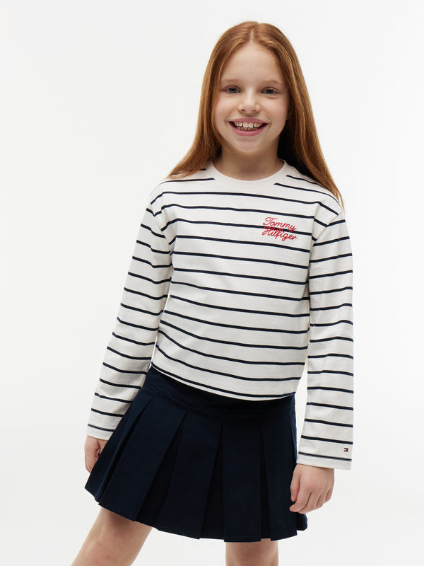 Kids Long-Sleeve Stripe T-Shirt