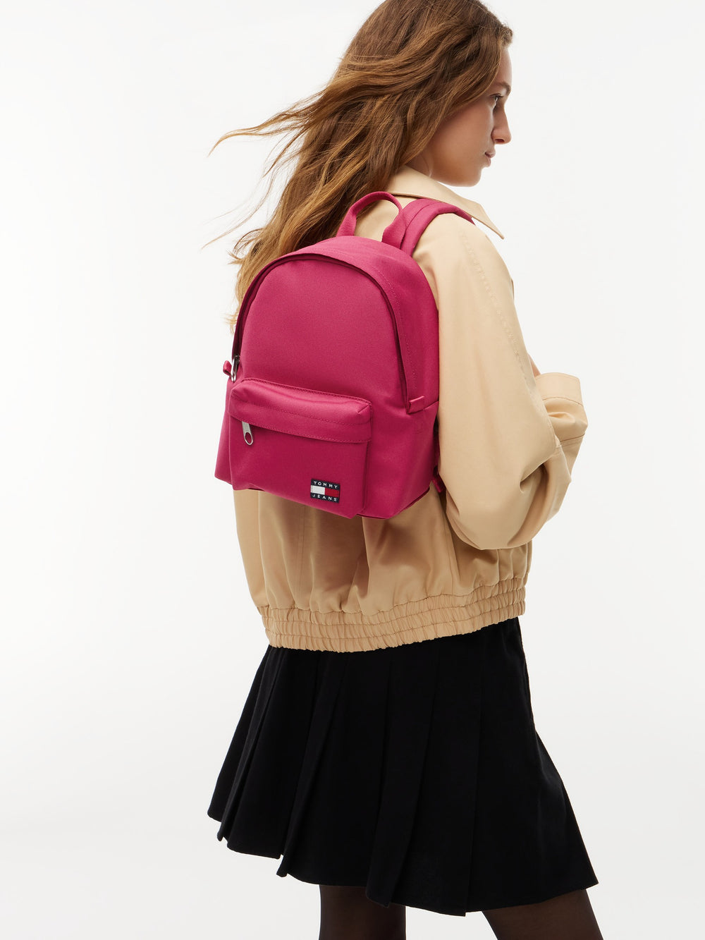 Solid Polyester Dome Backpack