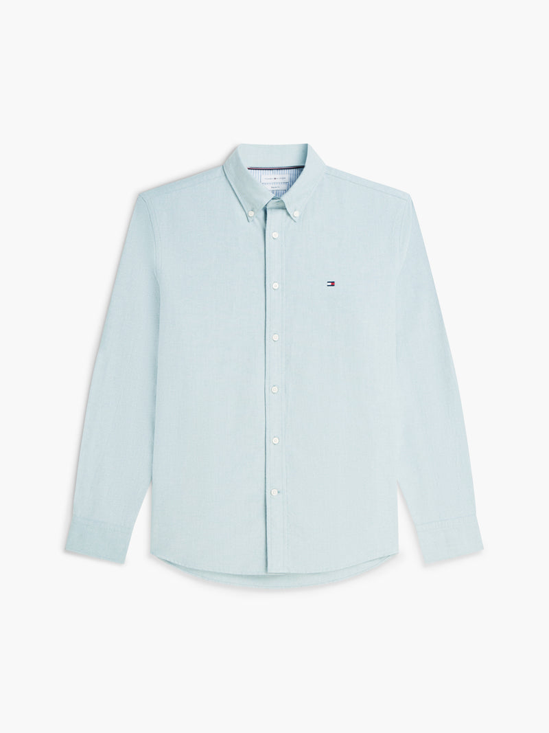 Regular Fit Solid Oxford Shirt
