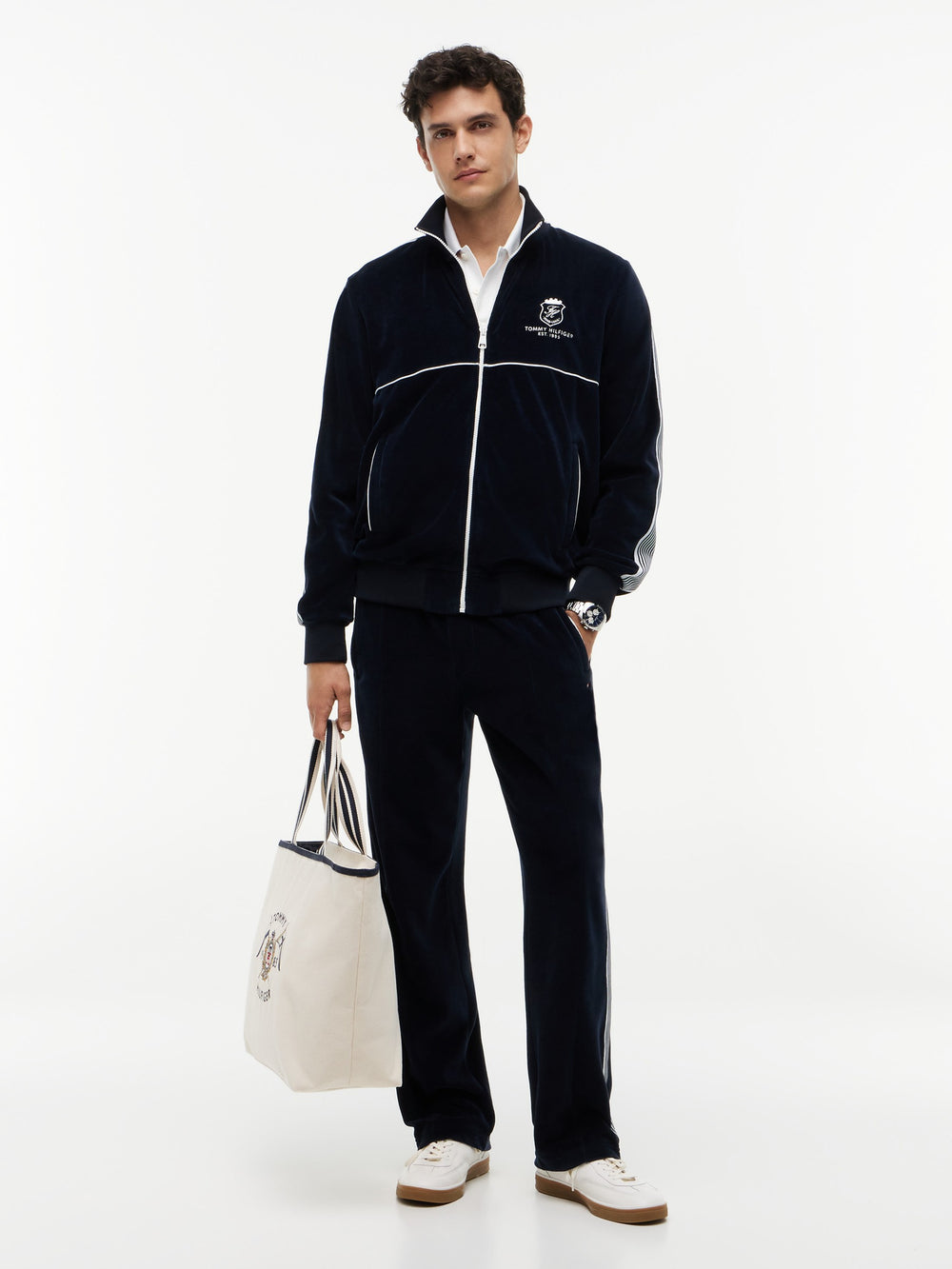 Regular Fit Velour Country Club Track Pant
