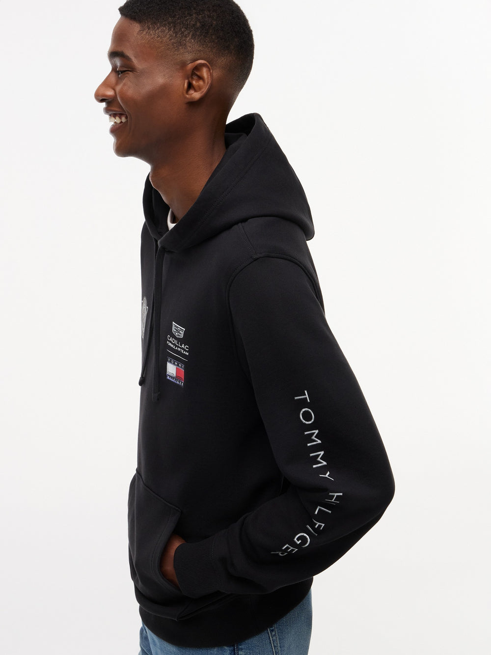 Regular Fit Cf1 Back Print Hoodie