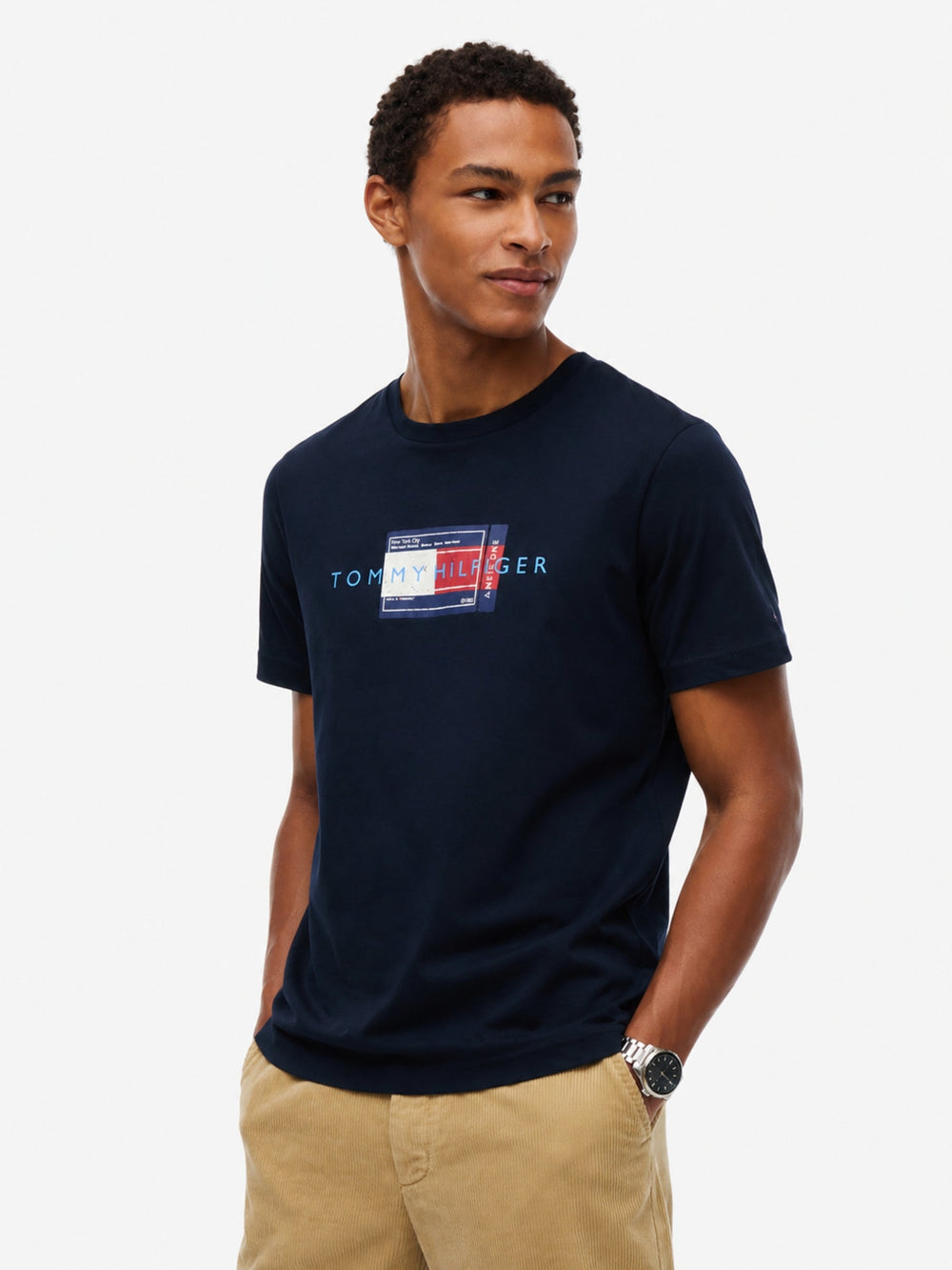 Regular Fit Graphic Logo Tshirt