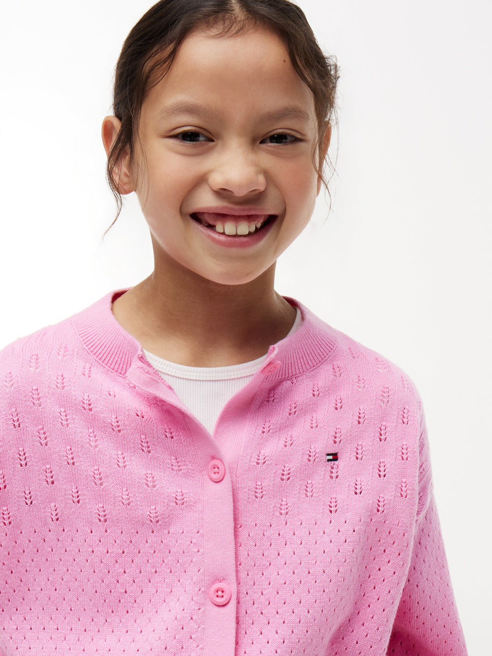 Kids Pointelle Cardigan