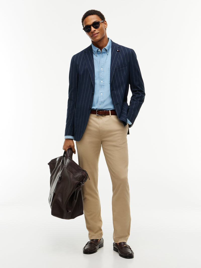 Men Denton Slim Straight Fit 1985 Trouser