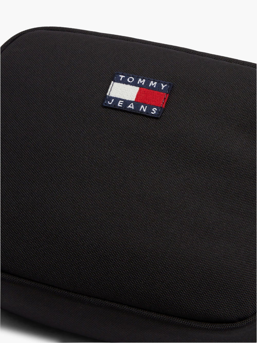 Solid Polyester Crossbody Bag