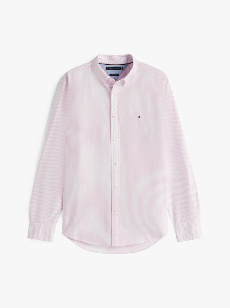 Regular Fit Stripe Oxford Shirt