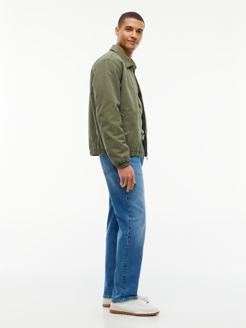 Men Ryan Slim Straight Mid Wash Jeans