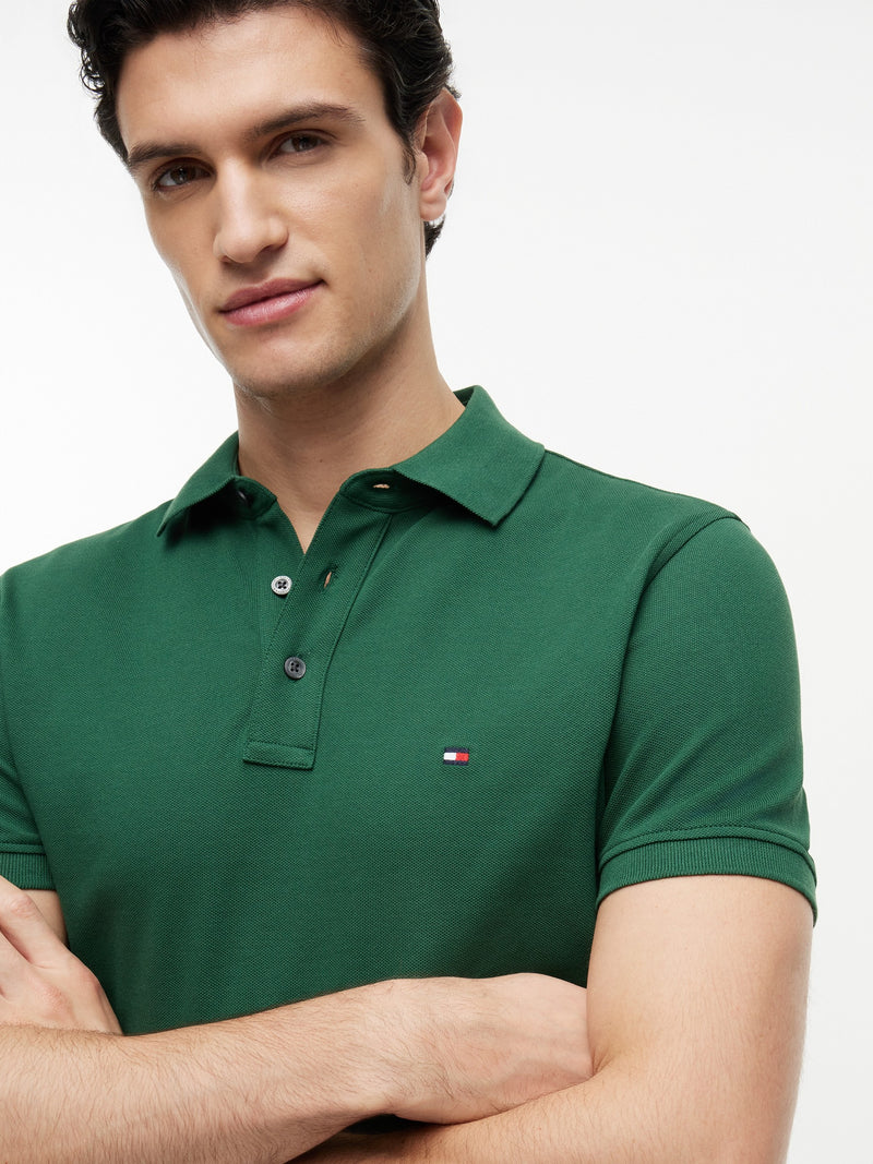 Slim Fit Solid Pique Polo