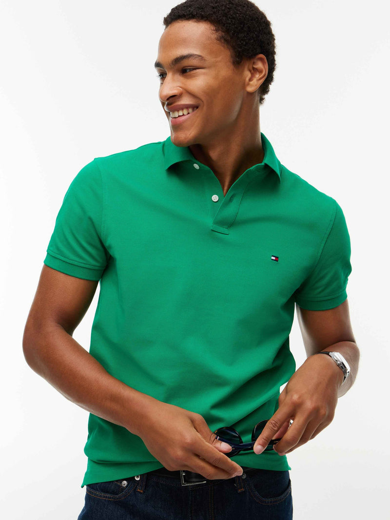 Regular Fit Solid Pique Polo