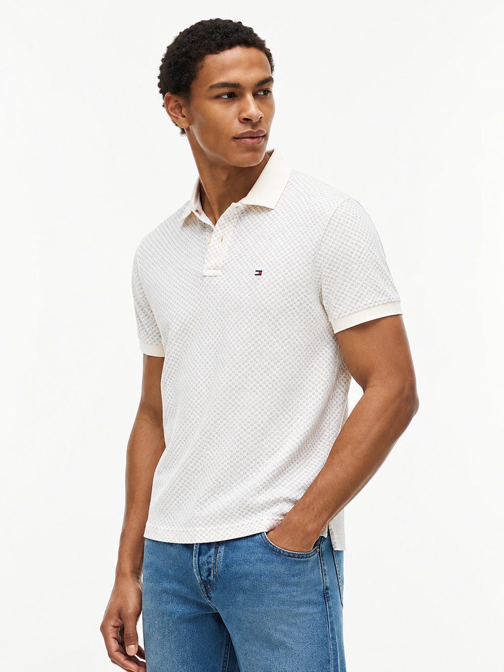 Regular Fit Printed Polo