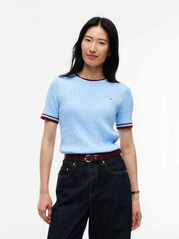 Half Sleeve Slim Fit Pullover