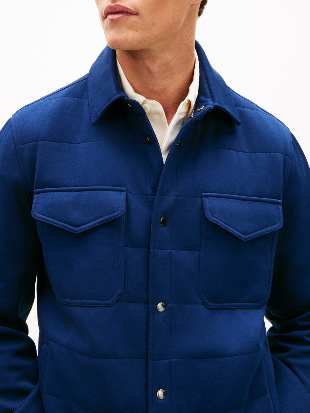 Regular Fit Mix Media Jacket
