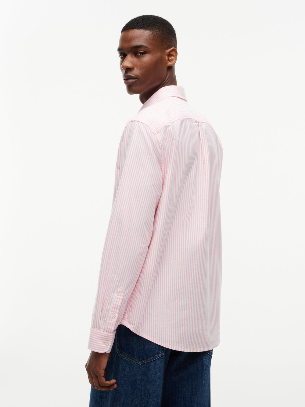 Regular Fit Stripe Oxford Shirt