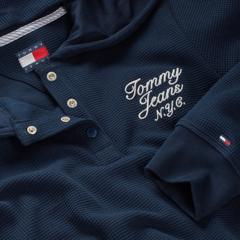 Crop Fit Terry Pullover